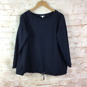 J. Jill dark blue top size XL